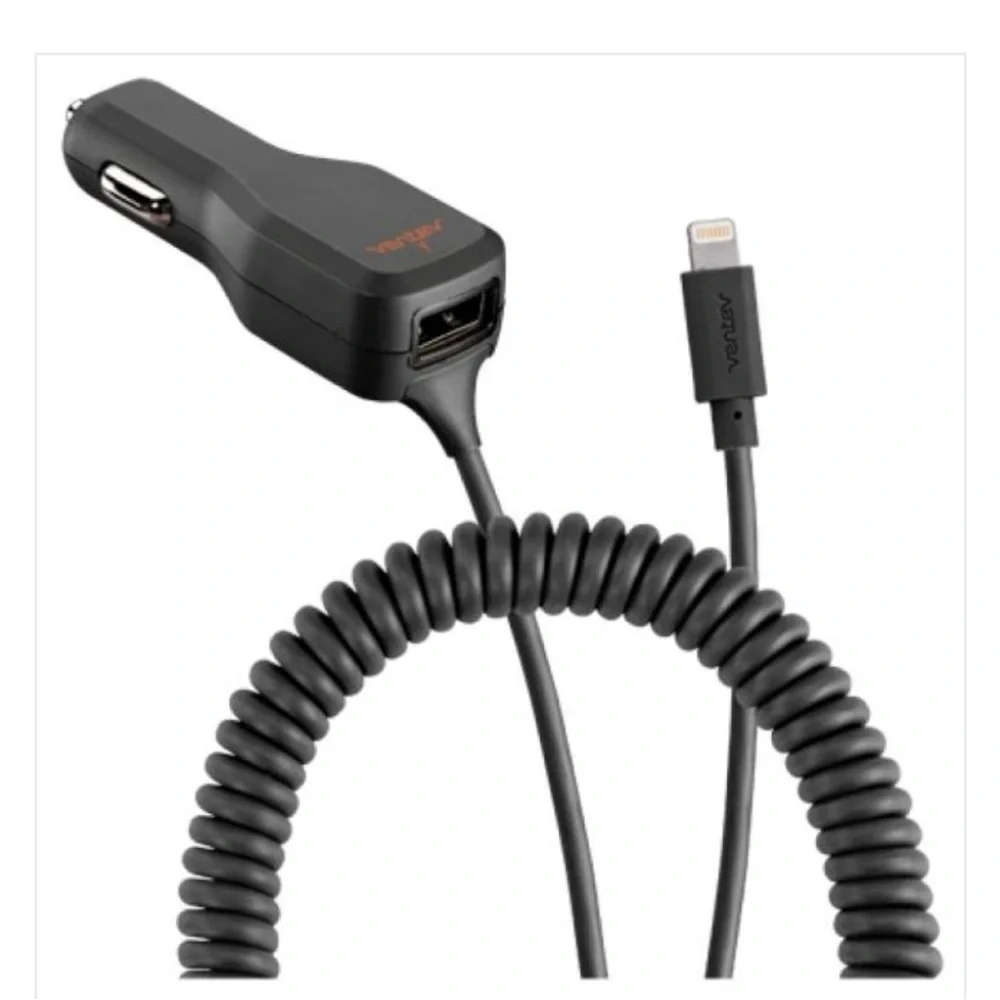 Ventev Dashport 2 USB-A Plus Lightning Cable